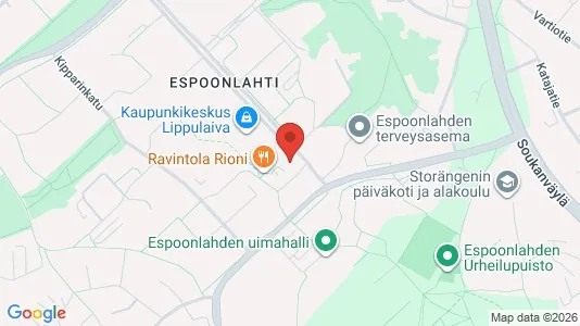 Apartments for rent i Espoo - kort over placeringen