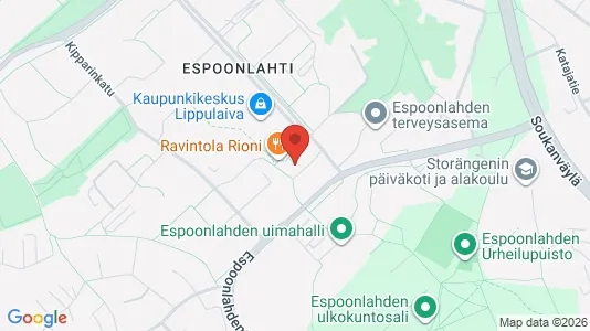 Apartments for rent i Espoo - kort over placeringen