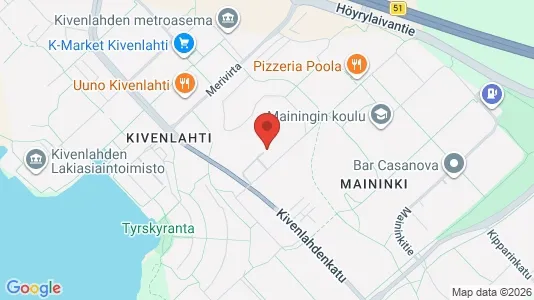 Apartments for rent i Espoo - kort over placeringen