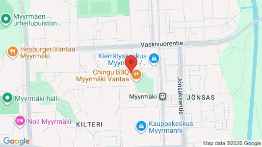 Apartments for rent i Vantaa - kort over placeringen