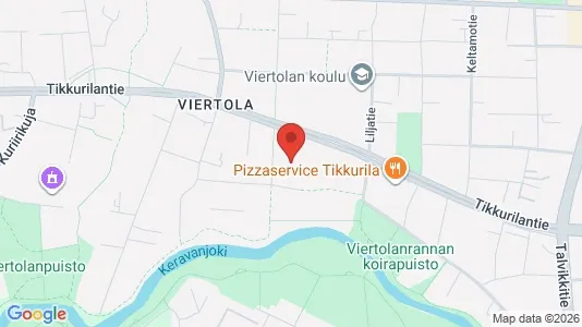 Apartments for rent i Vantaa - kort over placeringen