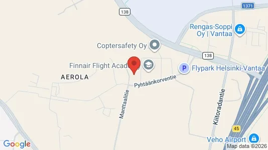 Apartments for rent i Vantaa - kort over placeringen