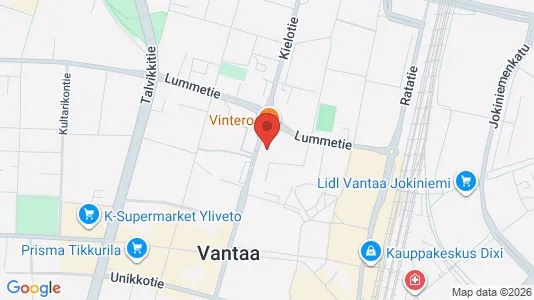 Apartments for rent i Vantaa - kort over placeringen