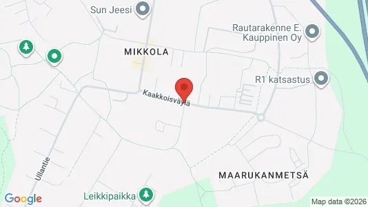 Apartments for rent i Vantaa - kort over placeringen
