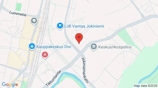 Apartments for rent i Vantaa - kort over placeringen