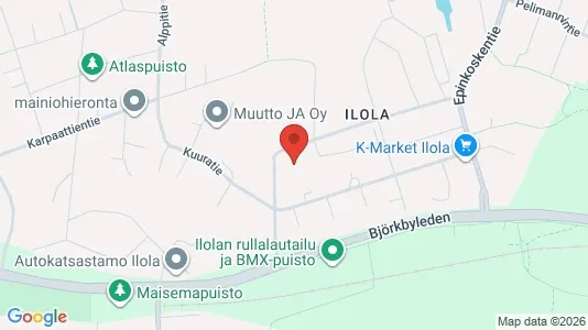 Apartments for rent i Vantaa - kort over placeringen