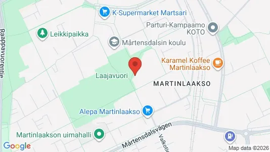 Apartments for rent i Vantaa - kort over placeringen