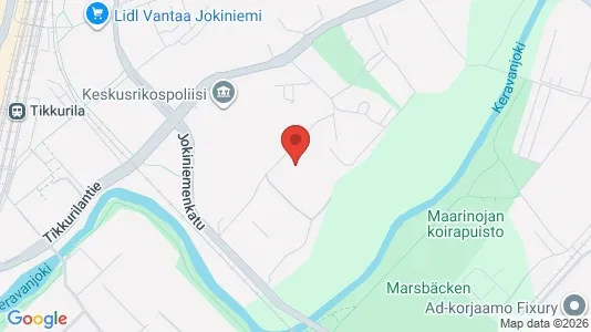 Apartments for rent i Vantaa - kort over placeringen