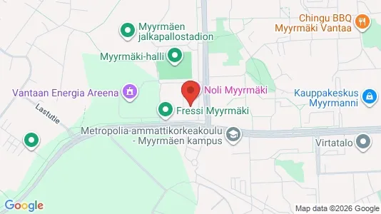 Apartments for rent i Vantaa - kort over placeringen