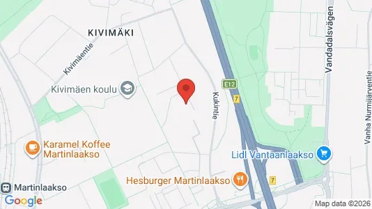 Apartments for rent i Vantaa - kort over placeringen