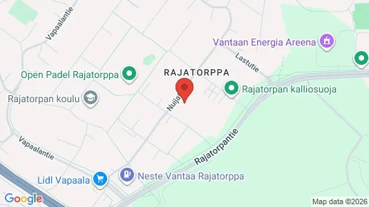 Apartments for rent i Vantaa - kort over placeringen
