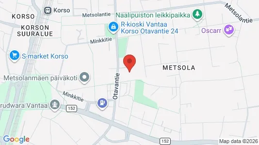 Apartments for rent i Vantaa - kort over placeringen
