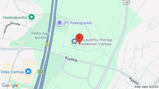 Apartments for rent i Vantaa - kort over placeringen