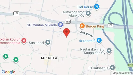 Apartments for rent i Vantaa - kort over placeringen