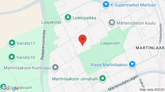 Apartments for rent i Vantaa - kort over placeringen