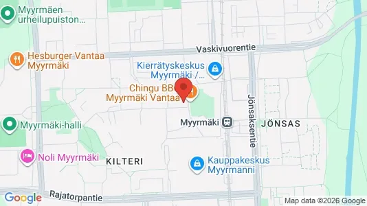 Apartments for rent i Vantaa - kort over placeringen