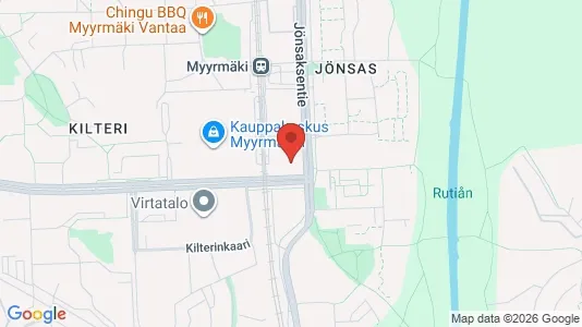 Apartments for rent i Vantaa - kort over placeringen