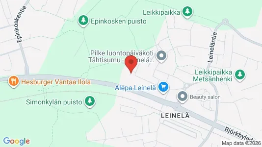 Apartments for rent i Vantaa - kort over placeringen