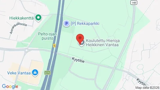Apartments for rent i Vantaa - kort over placeringen