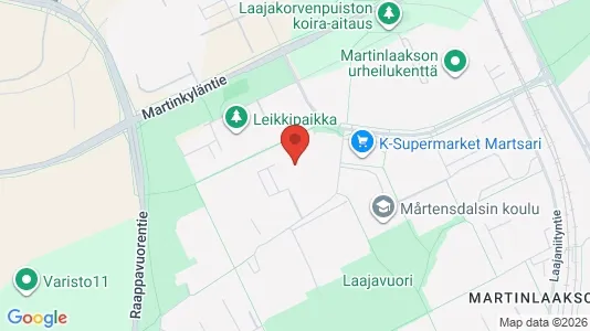 Apartments for rent i Vantaa - kort over placeringen