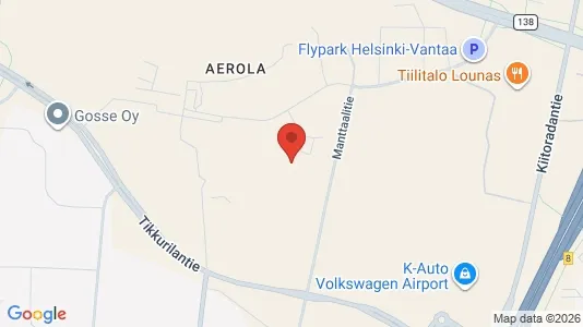 Apartments for rent i Vantaa - kort over placeringen