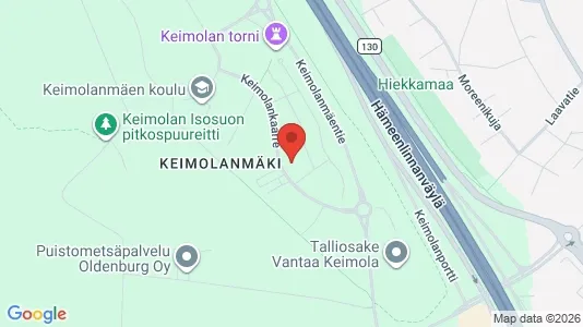 Apartments for rent i Vantaa - kort over placeringen