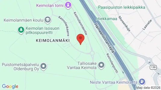 Apartments for rent i Vantaa - kort over placeringen