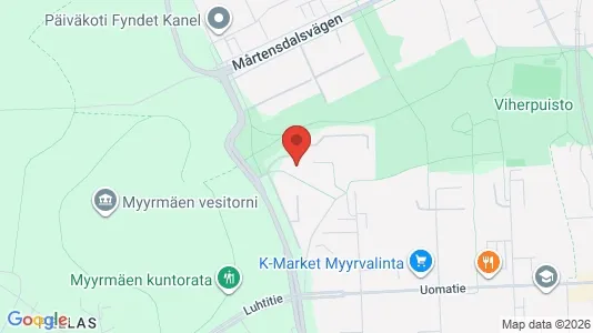 Apartments for rent i Vantaa - kort over placeringen