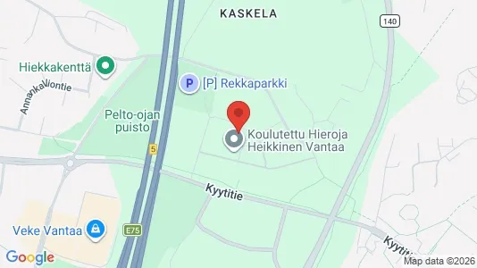 Apartments for rent i Vantaa - kort over placeringen