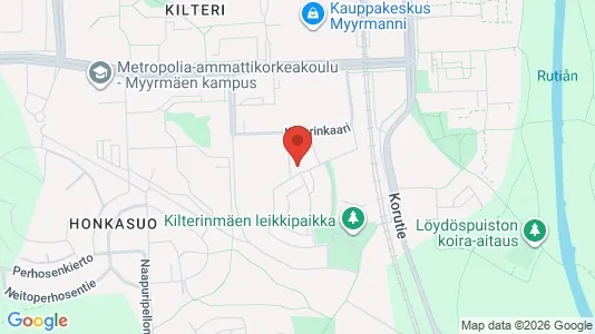 Apartments for rent i Vantaa - kort over placeringen