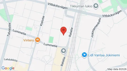 Apartments for rent i Vantaa - kort over placeringen