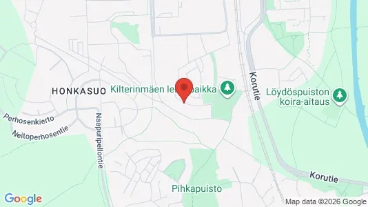 Apartments for rent i Vantaa - kort over placeringen