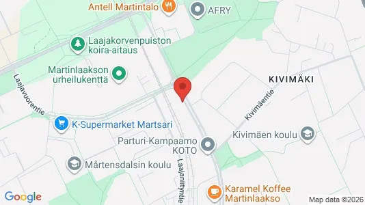 Apartments for rent i Vantaa - kort over placeringen