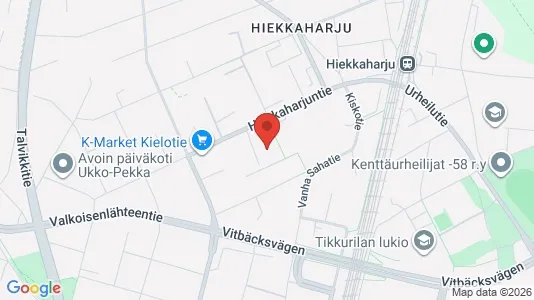 Apartments for rent i Vantaa - kort over placeringen
