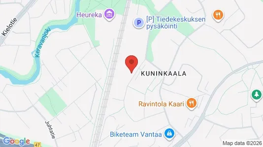 Apartments for rent i Vantaa - kort over placeringen
