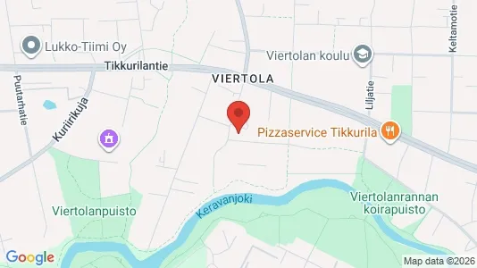 Apartments for rent i Vantaa - kort over placeringen