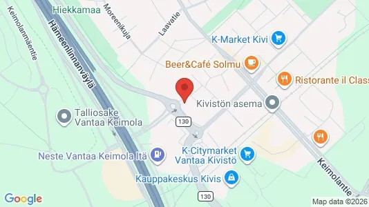 Apartments for rent i Vantaa - kort over placeringen