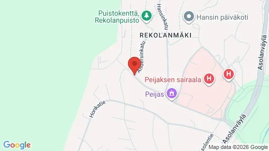 Apartments for rent i Vantaa - kort over placeringen