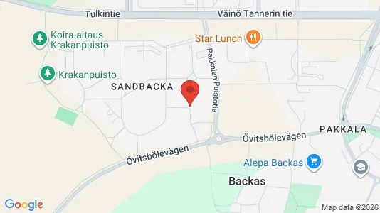 Apartments for rent i Vantaa - kort over placeringen