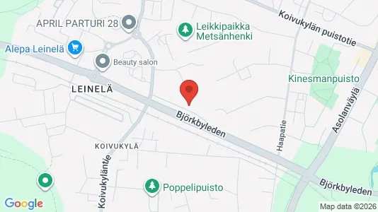 Apartments for rent i Vantaa - kort over placeringen