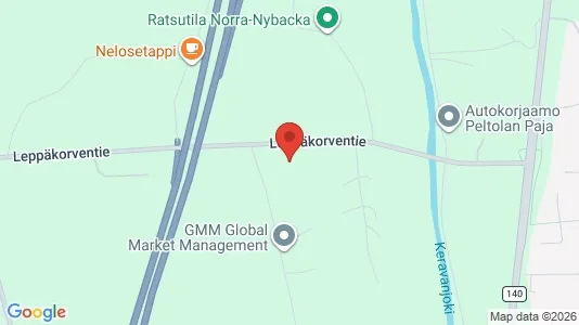 Apartments for rent i Vantaa - kort over placeringen