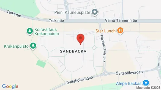 Apartments for rent i Vantaa - kort over placeringen