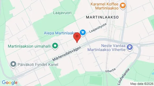 Apartments for rent i Vantaa - kort over placeringen