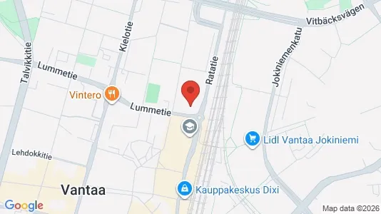 Apartments for rent i Vantaa - kort over placeringen