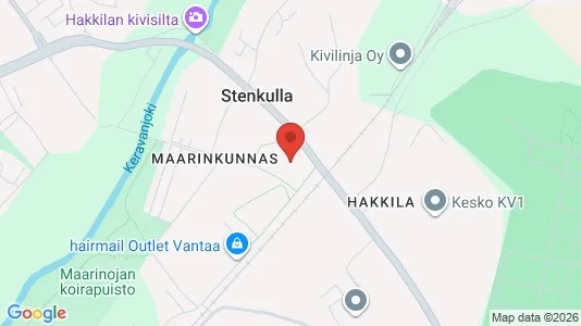 Apartments for rent i Vantaa - kort over placeringen
