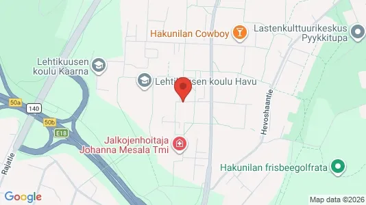 Apartments for rent i Vantaa - kort over placeringen