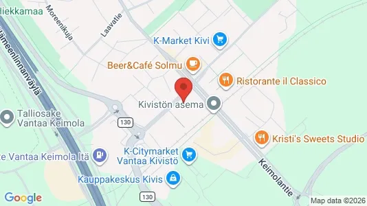 Apartments for rent i Vantaa - kort over placeringen