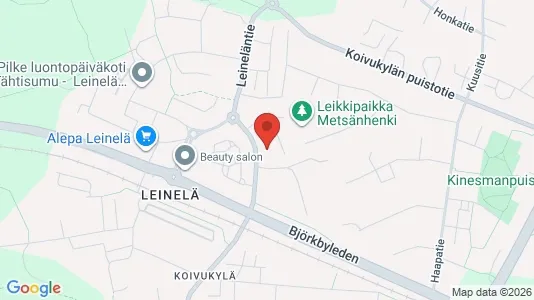 Apartments for rent i Vantaa - kort over placeringen