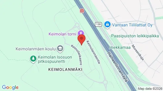Apartments for rent i Vantaa - kort over placeringen