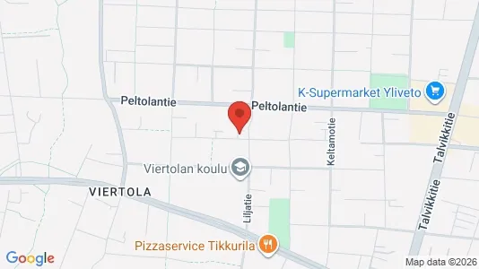 Apartments for rent i Vantaa - kort over placeringen